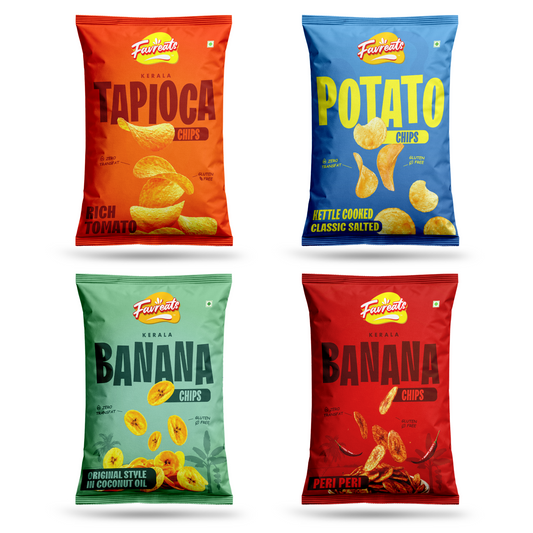 Favreats snack combo | Pack of 4 Flavours