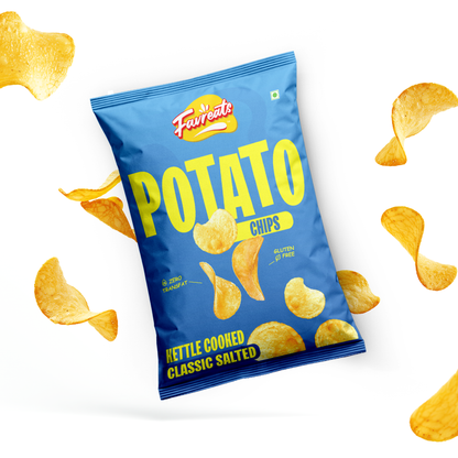 Kettle Cooked Potato Chips – Classic Salted (70g)