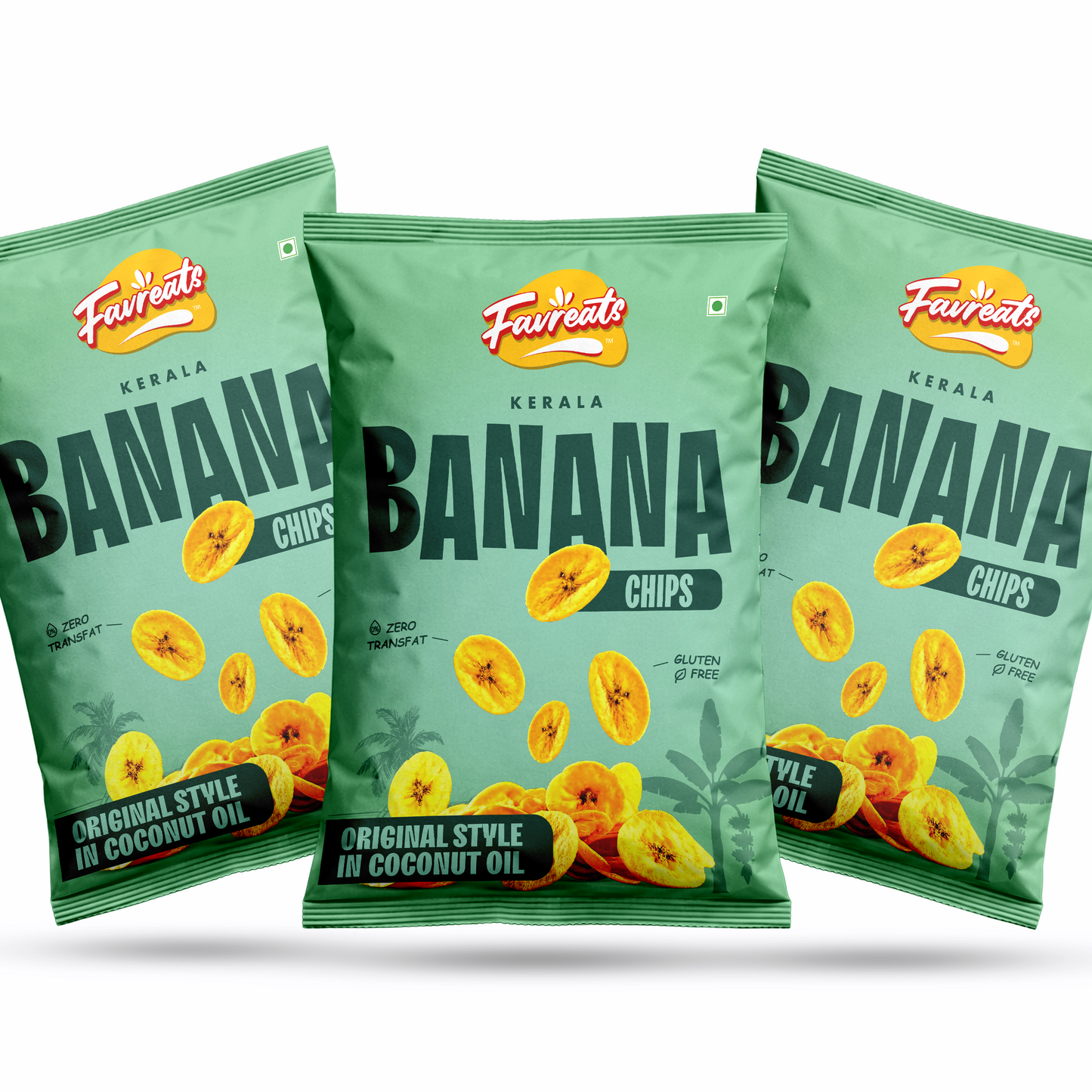 Kerala Banana Chips – Coconut Oil (110g) | Pack of 3 Combo