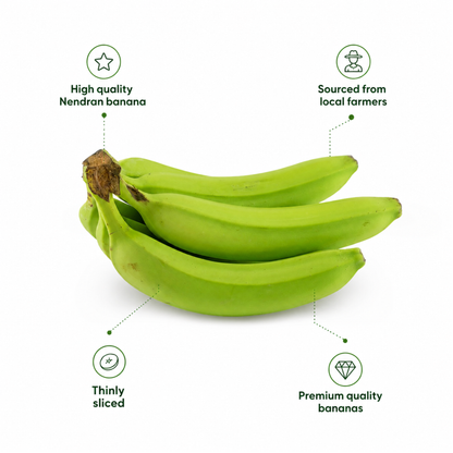 Kerala Nendran Banana Chips | Original Style Coconut Oil | 1 Kg