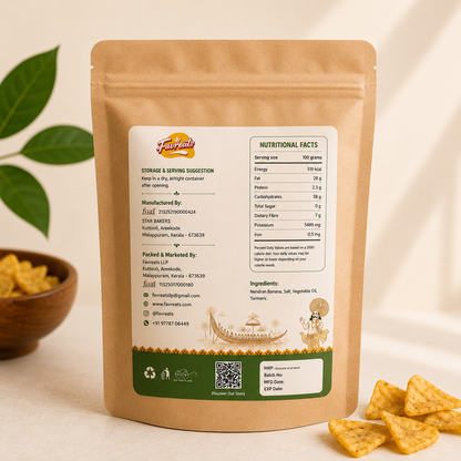 Kaya Nurukku Upperi (100g) and Sarkara Varatti (150g) onam combo