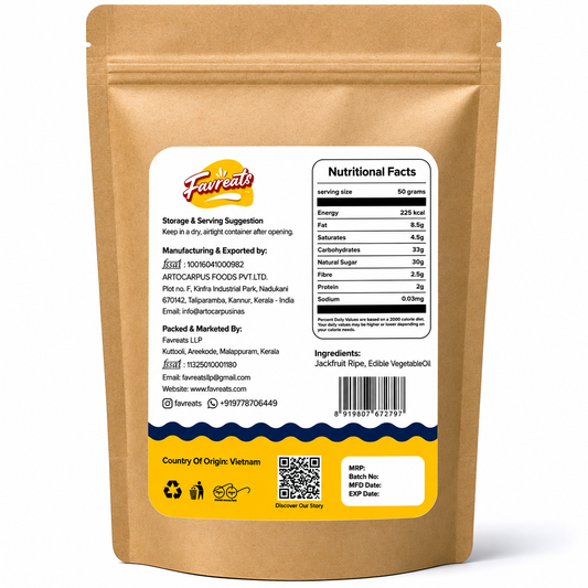 Vacuum Fried Jackfruit Chips 100g